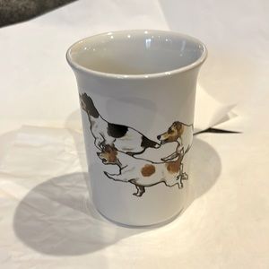 Vintage Louise Wood Jack Russell Terrier mug 1986 Gray’s Terrier product England